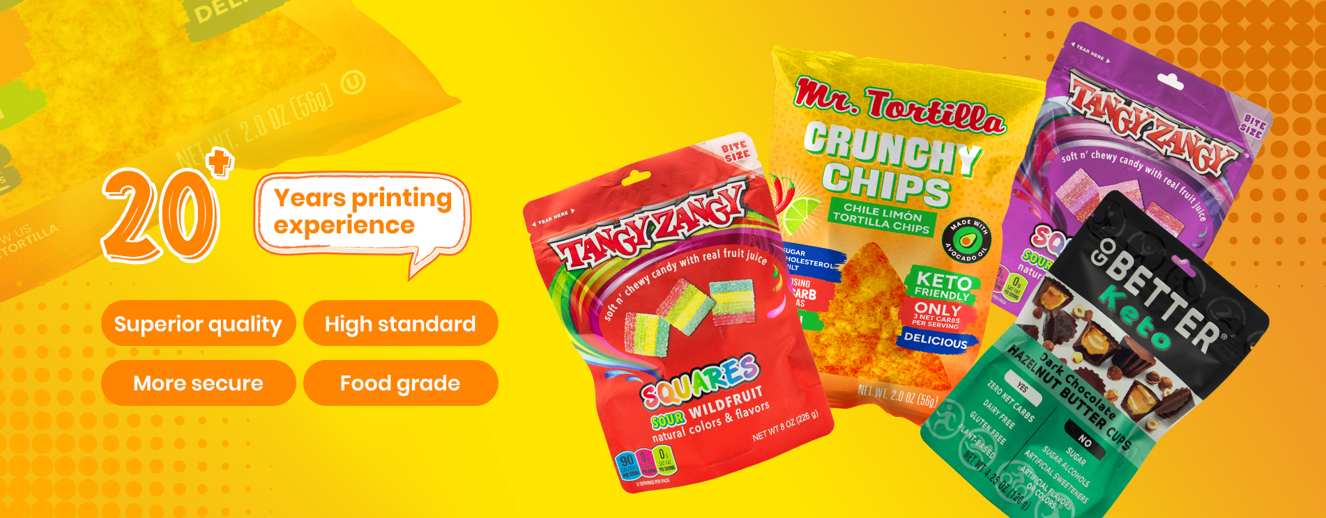 Plastic Film For Food Packaging