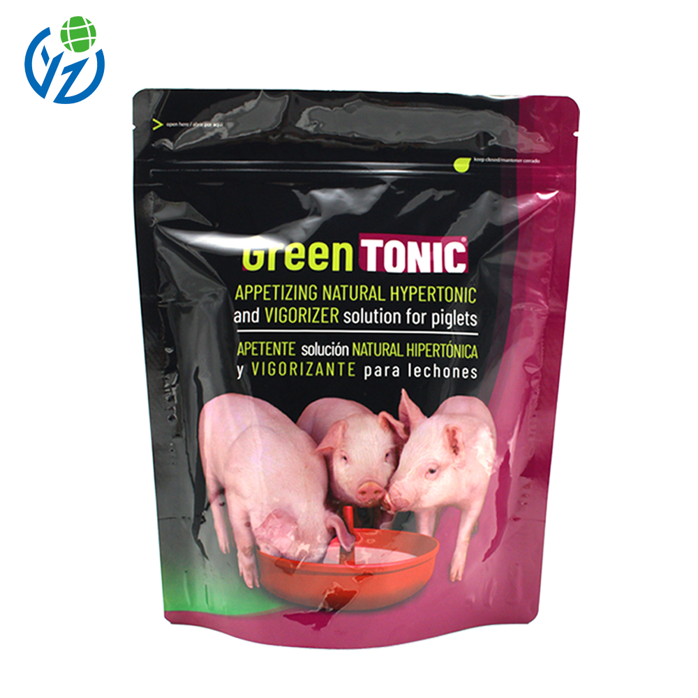 Custom Printed Pet Food Plastic Packaging Bag Stand Up Pouch