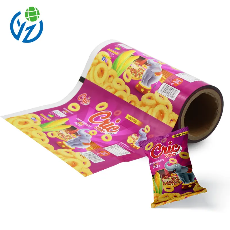 Custom Printed Packaging Film for Snacks